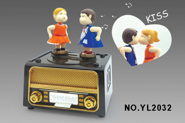 Radio Music Box Valentine Kiss Edition