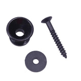 Metal Strap Buttons End Pins for Acoustic Classical Electric Guitar Bass Ukulele (Pack of 2)