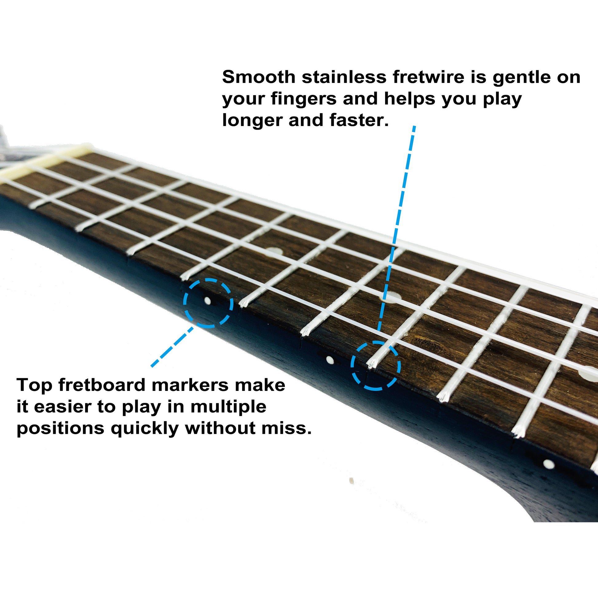 Kalena Mahogany Ukulele Dolphins Complete Set)- Kalena Instruments