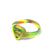 Guitar Picks Bracelet, Guitar Pick Holder Bracelet - Kalena Instruments / Rainbow with Collector's Hawaii Gecko Pick