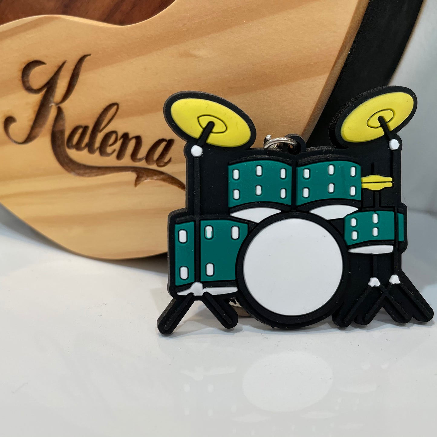 Kalena Rubber Cool Drum keychain