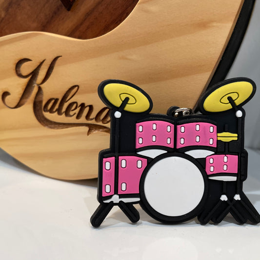 Kalena Rubber Cool Drum keychain