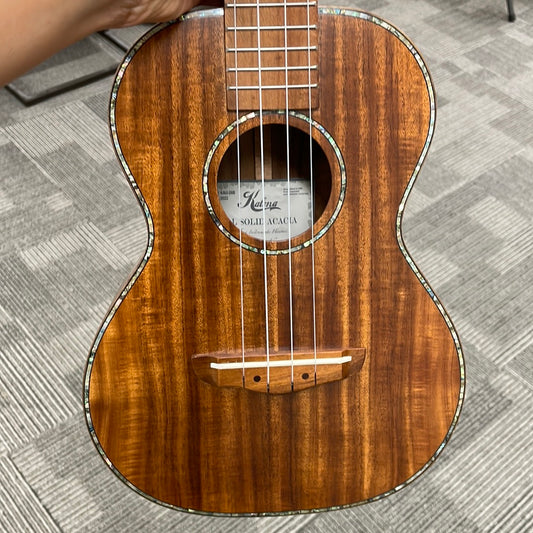 Kalena All Solid Golden Acacia Tenor Ukulele