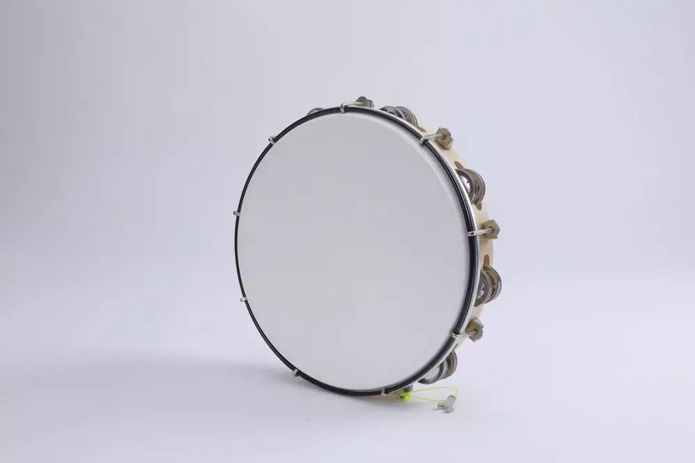 Natural Wooden 12” Hand Drum large tambourine (Clearance)