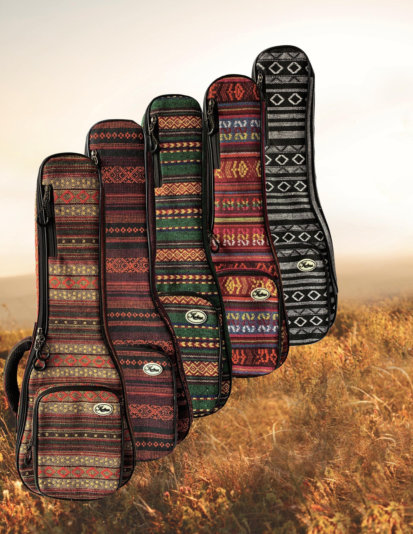 Kalena Jacquard Weave Ukulele Gig Bag - Kalena Instruments