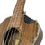 Kalena SA26PEQ Performance Series All Solid Tenor Acacia Cutaway Armrest EQ Pickup Ukulele