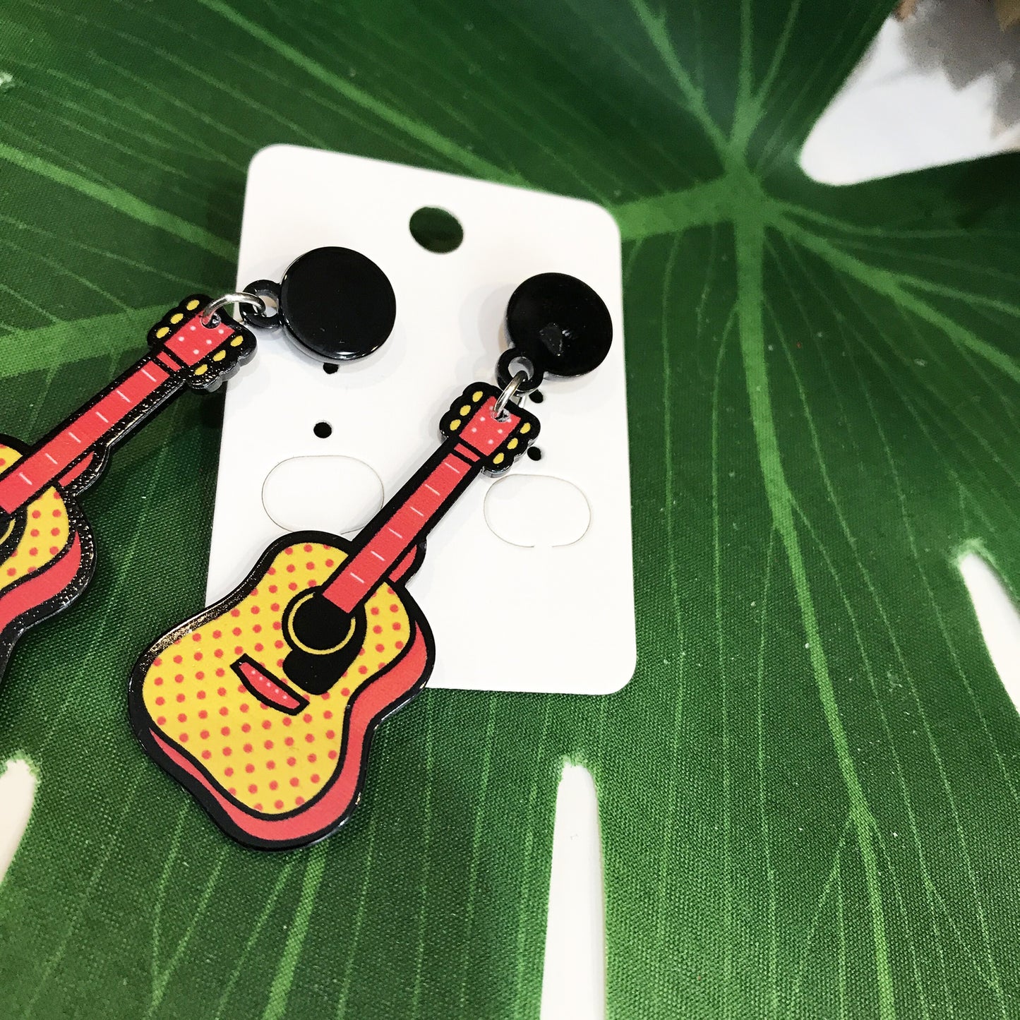Musical Instrument Earrings for Music Lovers