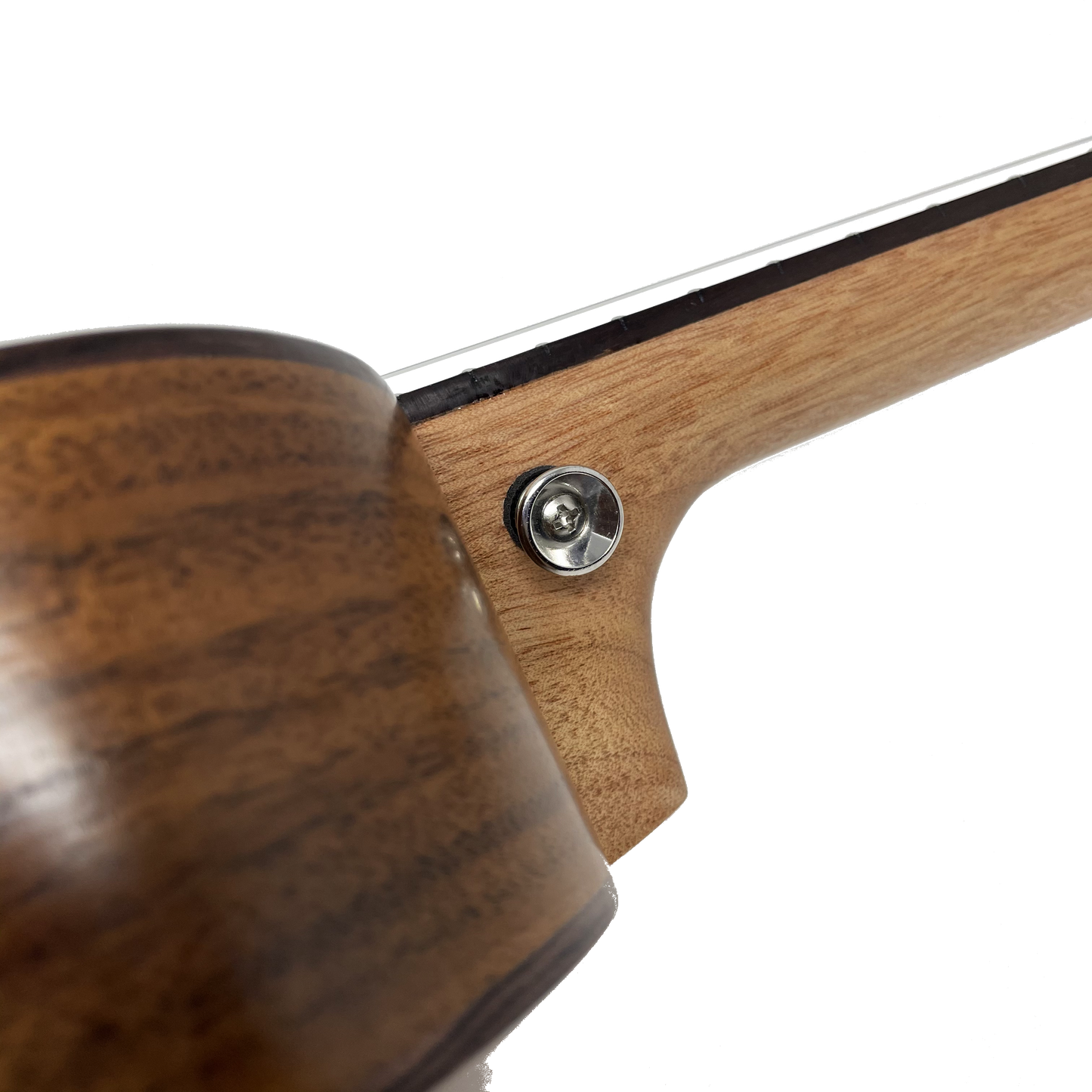 Kalena LA-RB24 Concert Acacia Ukulele with Maple Rope Binding Complete Set