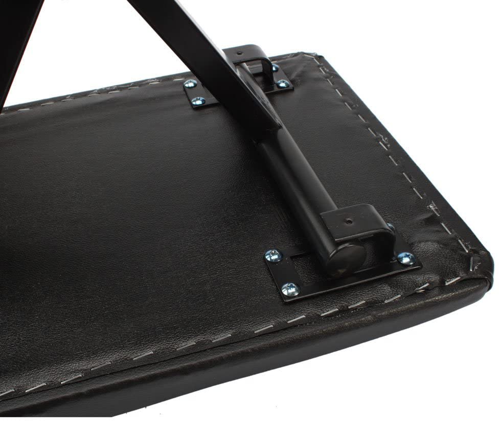 Kalena basic Piano Bench Q-90 X-Style Adjustable Padded Folding Keyboard Bench