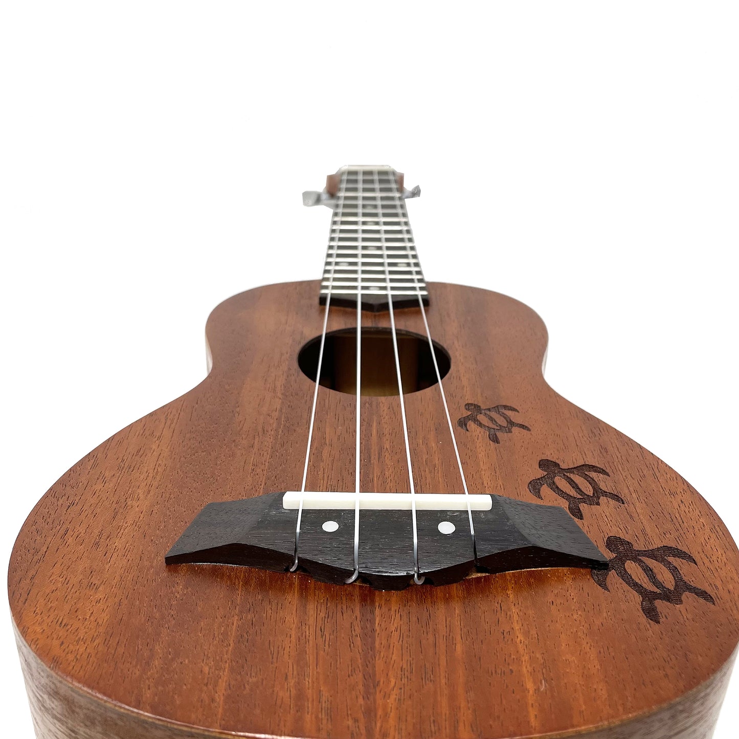 Kalena LM series Concert Mahogany Ukulele Turtle Engraving Traditional