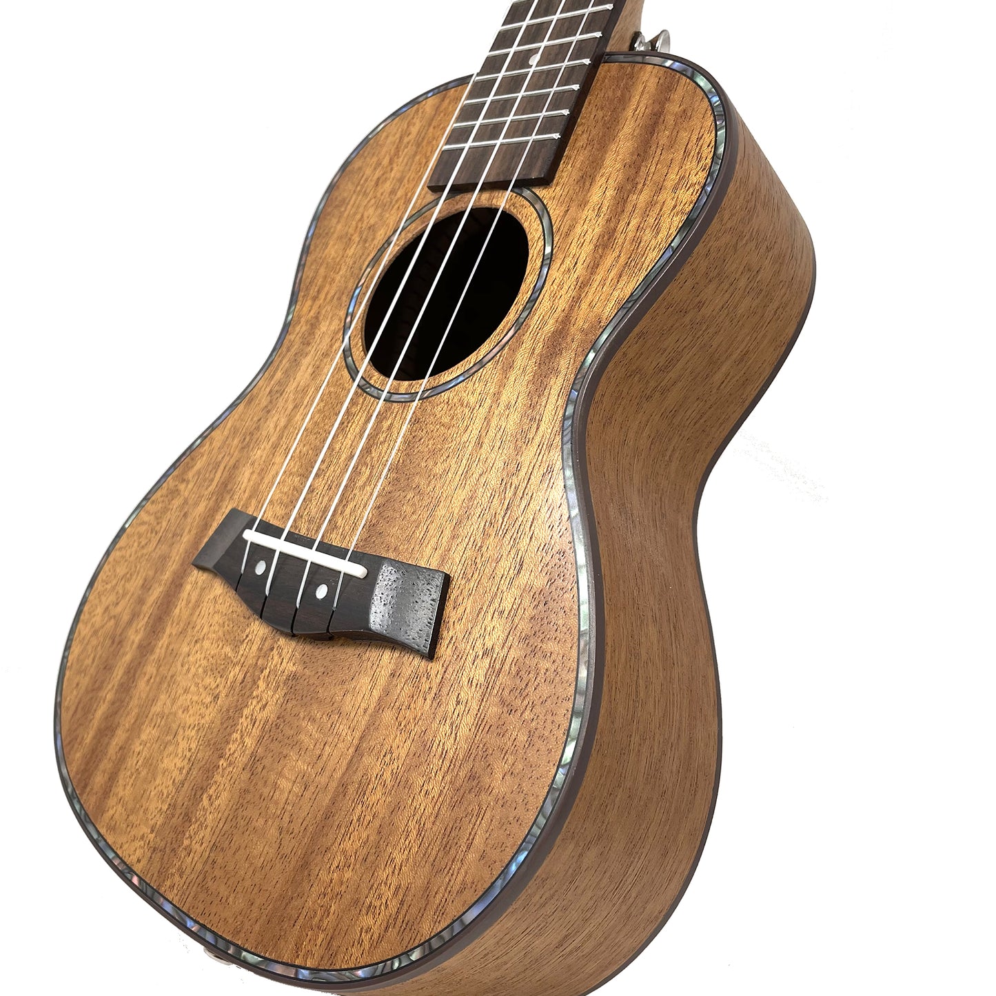 Kalena LM series Soprano Mahogany Ukulele with Celluloid Binding Traditional