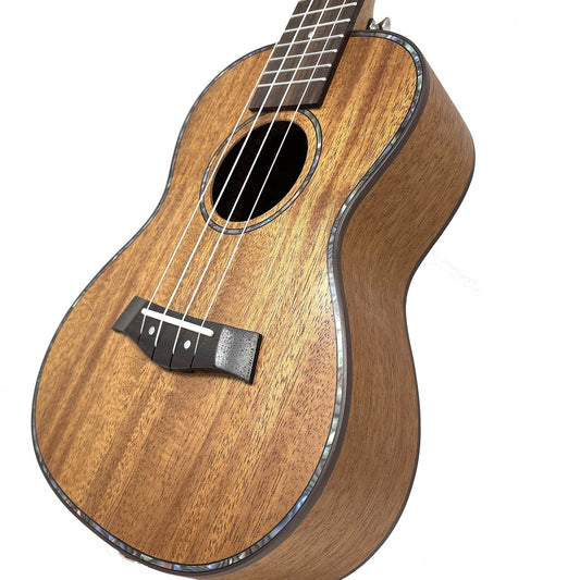 Kalena LM series Tenor Mahogany Ukulele with Celluloid Binding EQ