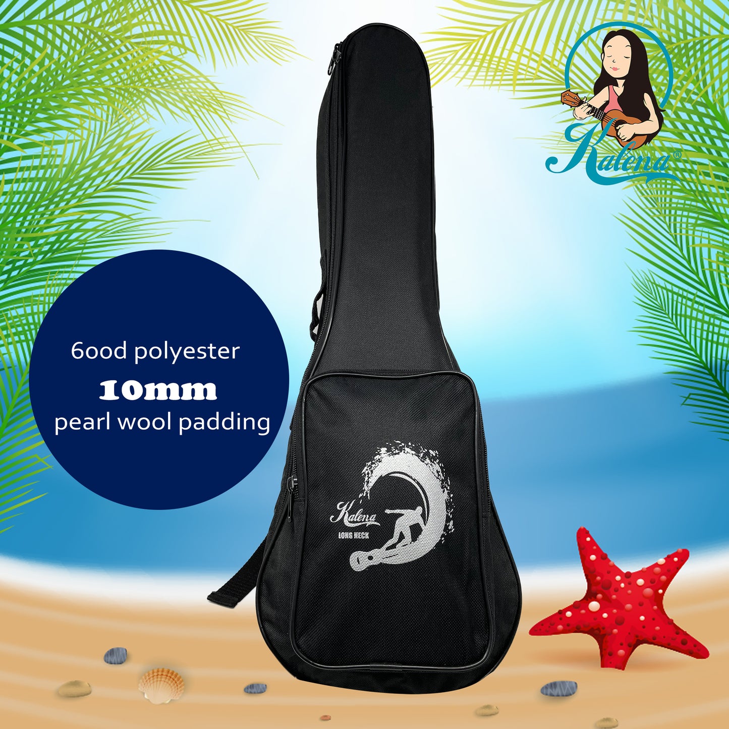 Kalena Long Neck Gig bag