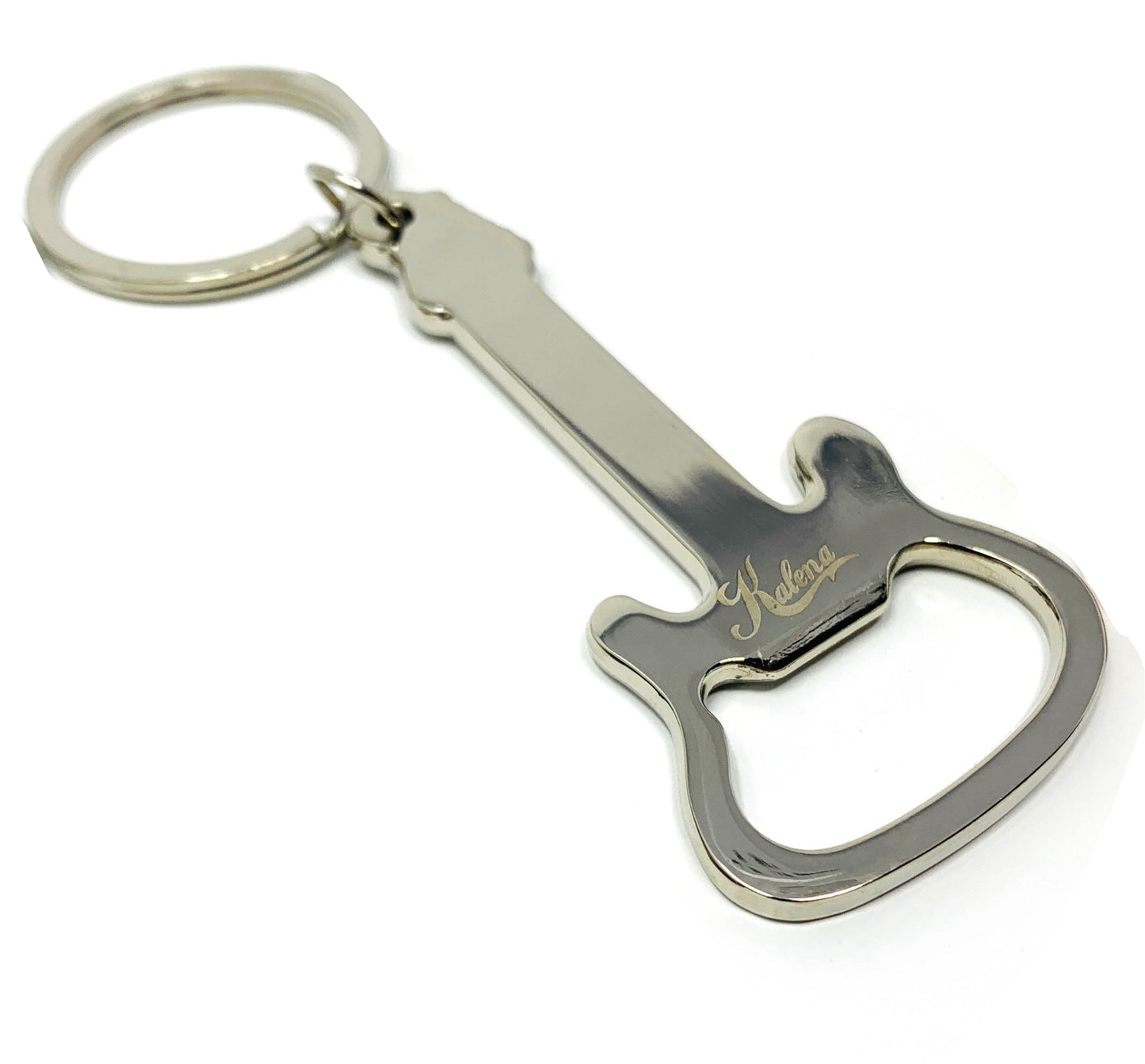 Kalena Beer Bottle Opener Guitar Keychain Creative Key Ring Kitchen Accessories