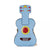 Kalena Ukulele Shaped Shoulder Bag Fashion Carrying Bag Cute Ukulele Purse
