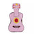 Kalena Ukulele Shaped Shoulder Bag Fashion Carrying Bag Cute Ukulele Purse