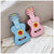 Kalena Ukulele Shaped Shoulder Bag Fashion Carrying Bag Cute Ukulele Purse
