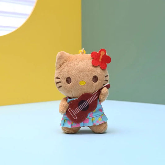 Hello Kitty Plush 4” w/ Strap-ukulele