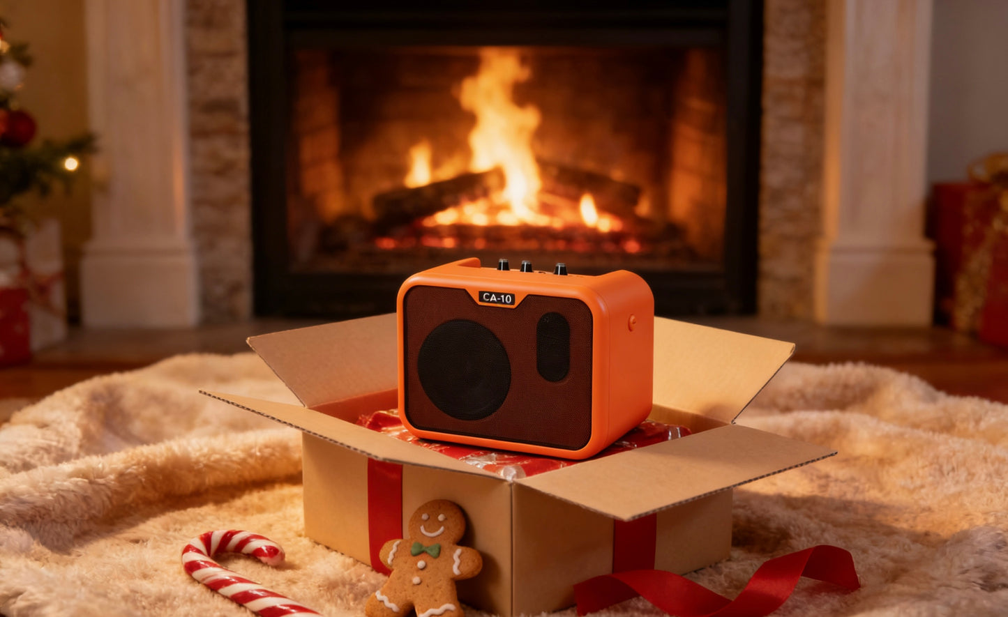 Kalena Compact Acoustic 10w Amp with Aux input for Guitar, ukulele, mandolin, banjo, etc