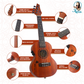 Kalena Hawaiian Islands Edition Tenor FX Ukulele Thinline Complete Set