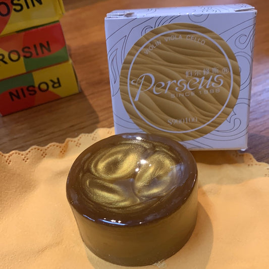 Perseus Professional Rosin for Cello, Violin and Viola, large size high quality Rosin for Bows