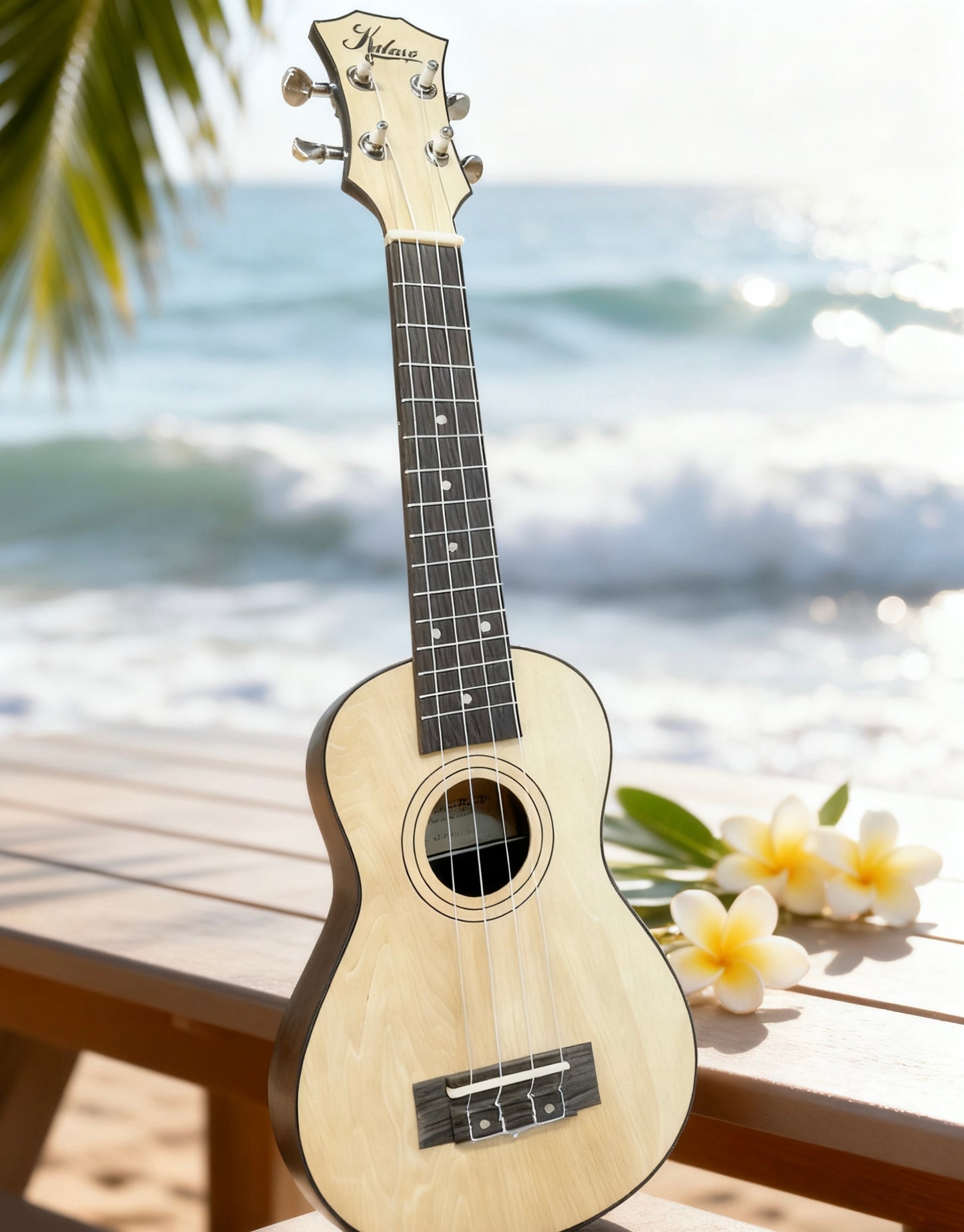 Kalena Basswood Top Soprano Traditional Ukulele