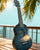 Kalena Soprano LM series Mahogany Ukulele Hibiscus Edition Aqua Blue