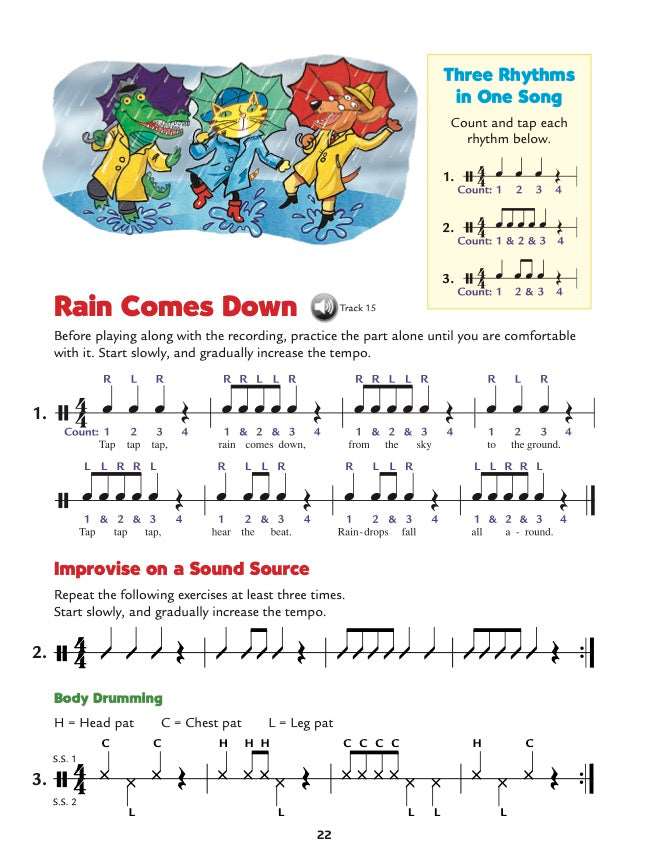 Alfred's Kid's Drum Course 1 The Easiest Drum Method Ever! - Kalena