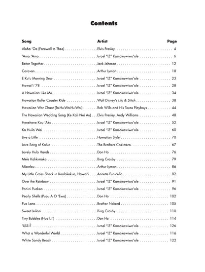 Top-Requested Hawaiian Sheet Music 27 Popular and Traditional Favorites
