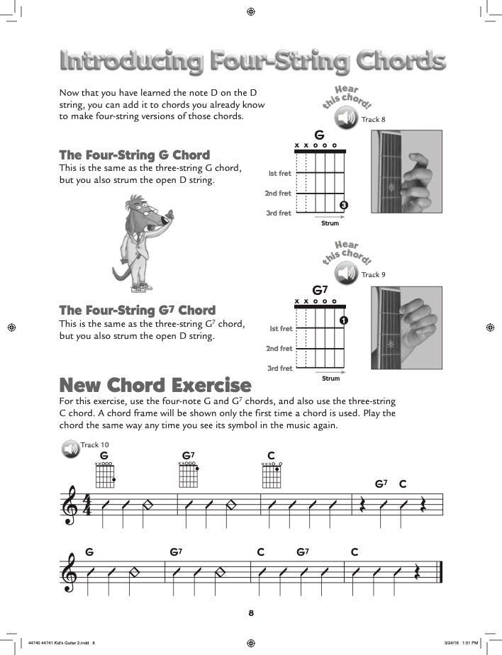Alfred's Kid's Guitar Course 2 The Easiest Guitar Method Ever! - Kalena