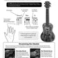 Kev's QuickStart for Fingerstyle Ukulele 1 – Revised Edition For Soprano, Concert or Tenor Ukuleles in Standard C Tuning (High G)
