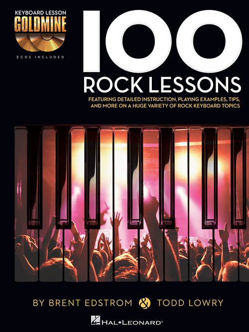 100 Rock Lessons Keyboard Lesson Goldmine Series - Kalena