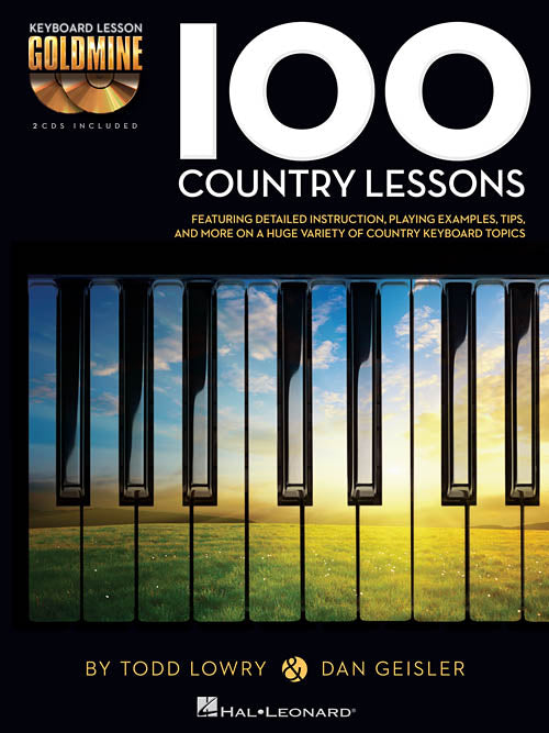 100 Country Lessons Keyboard Lesson Goldmine Series - Kalena