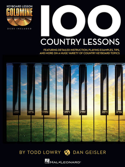100 Country Lessons Keyboard Lesson Goldmine Series - Kalena
