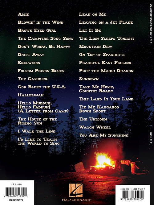 Campfire Songs for Ukulele Strum & Sing with Family & Friends - Kalena