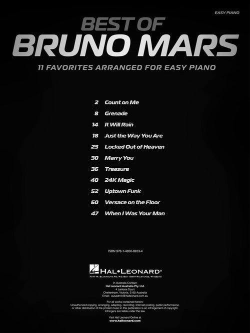 Best of Bruno Mars - Kalena