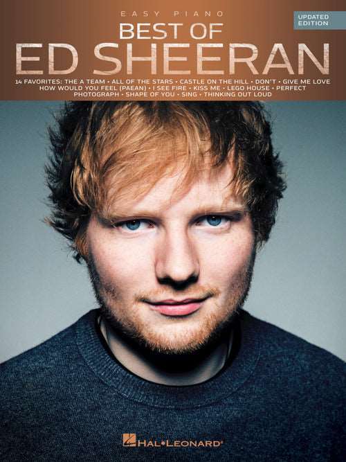 Best of Ed Sheeran for Easy Piano Updated Edition - Kalena