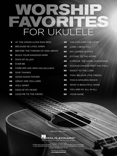 Worship Favorites for Ukulele 25 Songs to Strum & Sing