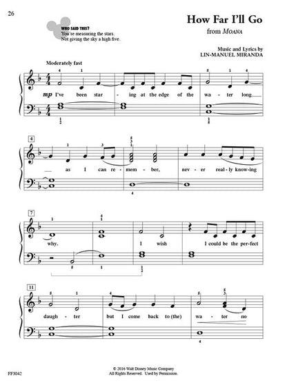 ChordTime® Piano Disney Level 2B - Kalena