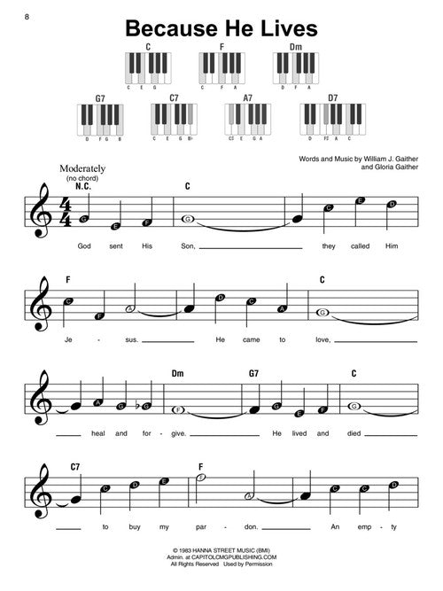 Gospel Super Easy Songbook