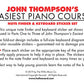 Note Finder & Keyboard Sticker Set John Thompson's Easiest Piano Course