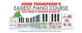 Note Finder & Keyboard Sticker Set John Thompson's Easiest Piano Course