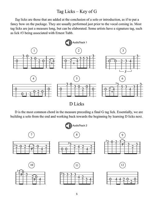 500 Smokin' Country Guitar Licks – Kalena