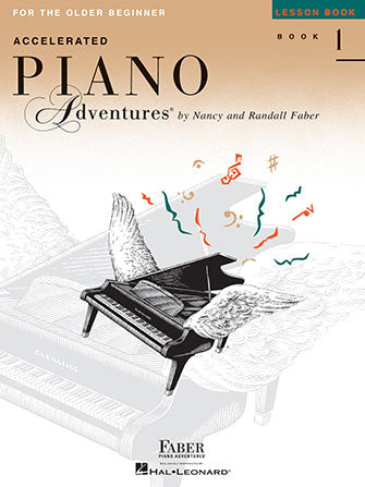 Accelerated Piano Adventures for the Older Beginner Lesson Book 1 - Kalena