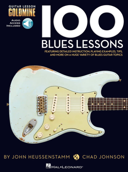 100 Blues Lessons Guitar Lesson Goldmine Series - Kalena