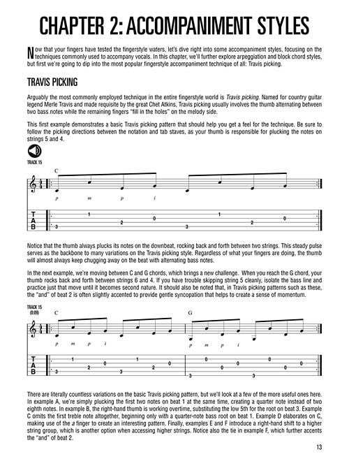 Fingerstyle Guitar Method A Complete Guide with Step-by-Step Lessons and 36 Great Fingerstyle Songs - Kalena