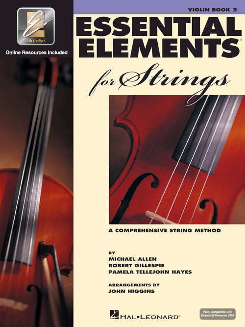 Essential Elements for Strings – Book 2 with EEi Violin - Kalena