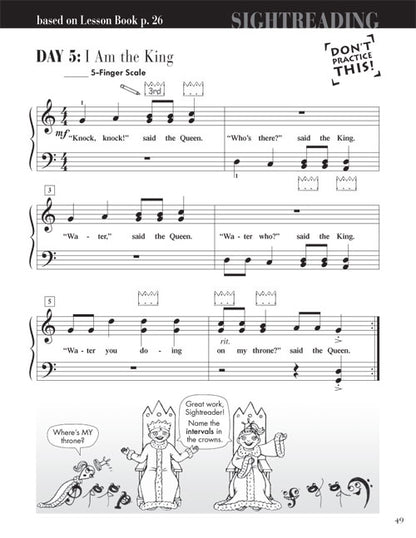 Level 2A – Sightreading Book Piano Adventures®