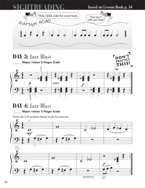 Level 2A – Sightreading Book Piano Adventures®