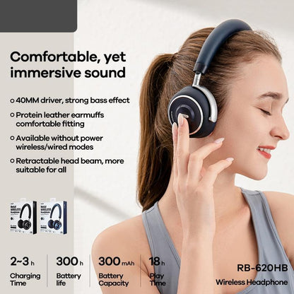 Remax Wireless Stereo Headphone RB-620HB